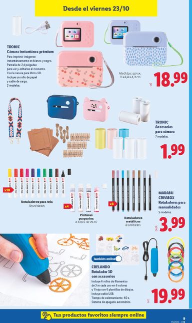 Folleto Lidl - Lidl - Bazar Canarias del 19/10 al 25/10 - página 23