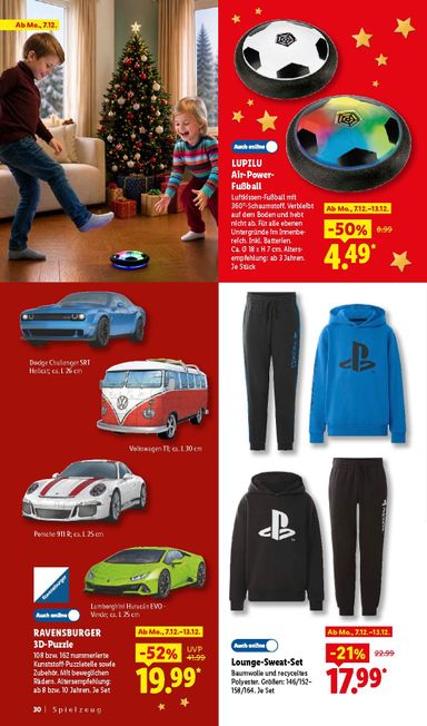 Prospekt Lidl - Lidl - Entdecke zahlreiche Geschenkideen gültig ab 19.10. bis 24.12. - seite 30