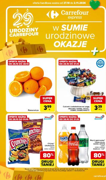 Gazetka Carrefour - Carrefour - Express 1 od 27.10. do 02.11. - strona 1
