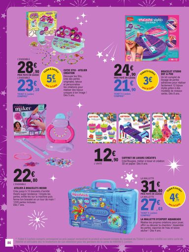 Catalogue E.Leclerc - E.Leclerc - Jouets valable dès le 13/10 au 05/12 - page 86