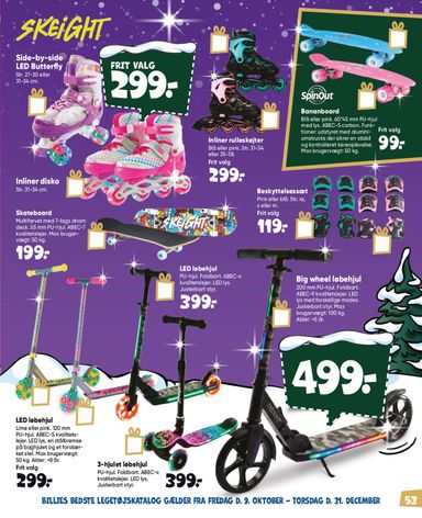 Brochurer Bilka - Bilka - Billies bedste legetøjskatalog gyldig fra 09.10. til 31.12. - side 53