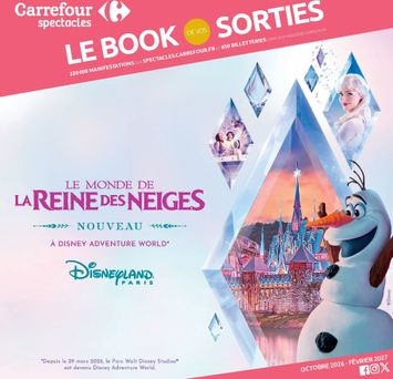 Catalogue Carrefour - Carrefour - LE Book Des Sorties Automne valable dès le 02/10 au 07/02 - page 1