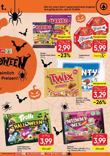 SPAR-Flugblatt - SPAR gültig ab 22.10. bis 04.11. - seite 9