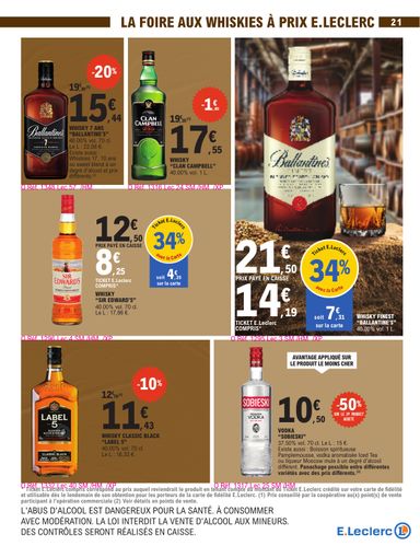 Catalogue E.Leclerc - E.Leclerc valable dès le 27/10 au 07/11 - page 21