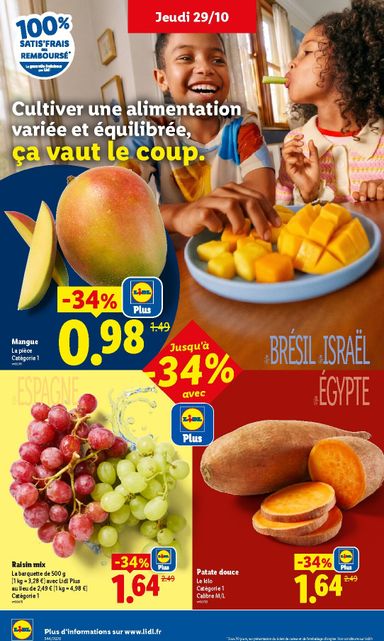 Catalogue Lidl - Lidl valable dès le 29/10 au 04/11 - page 2