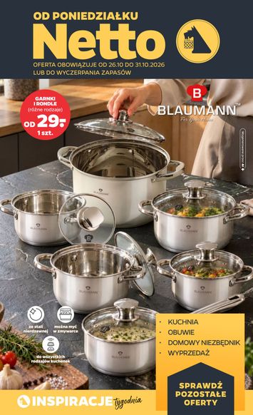 Gazetka Netto - Netto - Non Food od 26.10. do 31.10. - strona 1