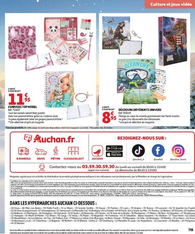 Folder Auchan - Auchan - Jouets de Noël van 16/10 tot 06/12 - side 115
