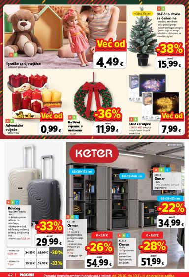 Katalog Plodine - Plodine vrijedi od 28.10. do 03.11. - stranica 42