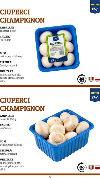Catalogul Metro - Metro - Catalog Varietăți de Ciuperci de la 10.11. până la 31.10. - pagina 5