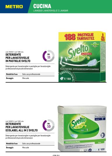 Volantino METRO - Metro - Catalogo detergenza 2026 valido dal 07/01 al 31/12 - pagina 10