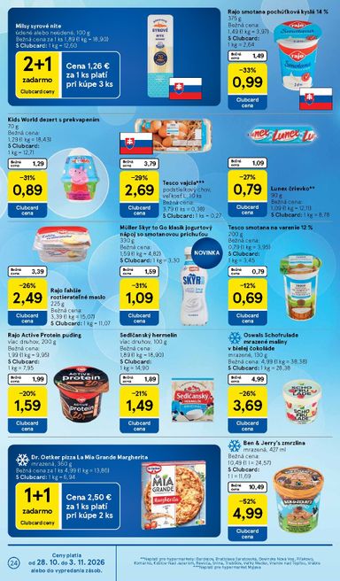 Leták Tesco - Tesco od 28.10. do 03.11. - strana 24