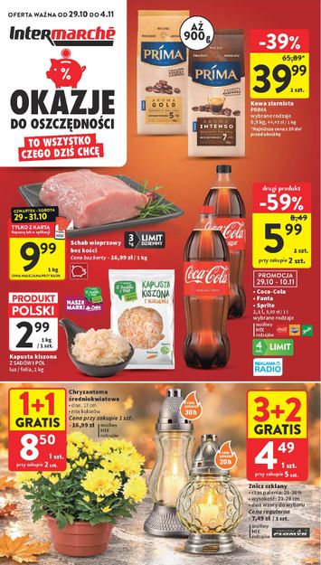 Gazetka Intermarché - Intermarché od 29.10. do 04.11. - strona 1