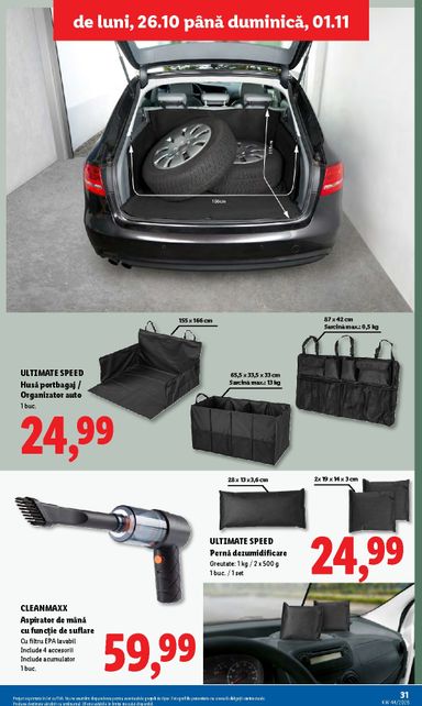 Catalogul Lidl - Lidl de la 26.10. până la 01.11. - pagina 31