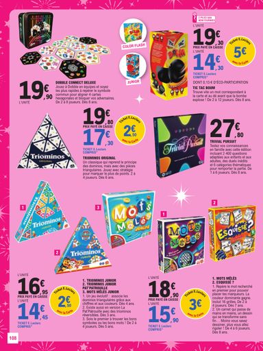 Catalogue E.Leclerc - E.Leclerc - Jouets valable dès le 13/10 au 05/12 - page 108