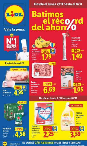 Folleto Lidl - Lidl - Islas Canarias del 02/11 al 08/11 - página 1