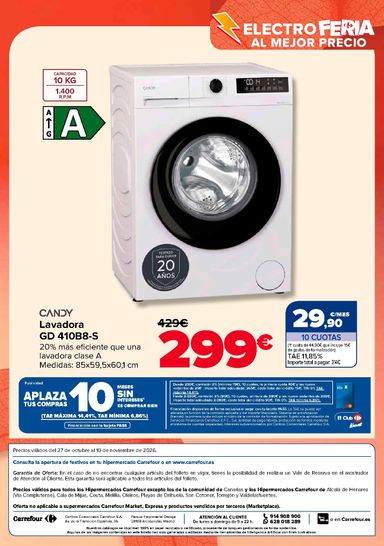 Folleto Carrefour - Carrefour - Electro Feria del 27/10 al 10/11 - página 27