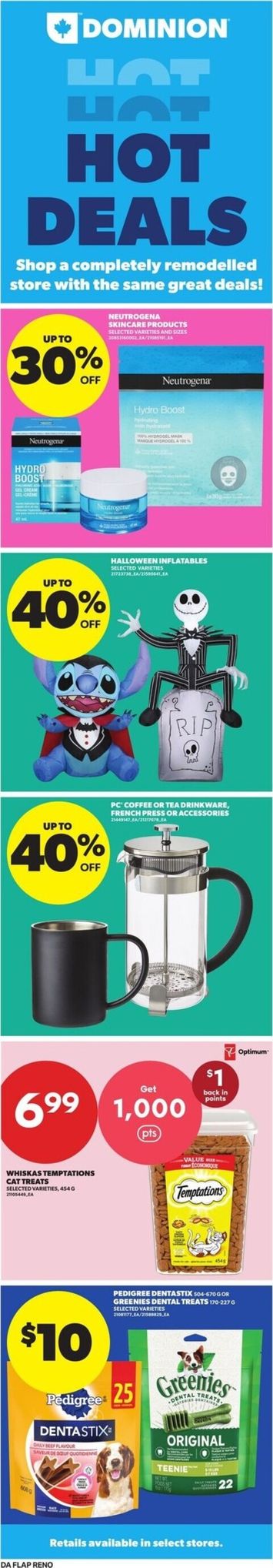 Flyer Dominion - Dominion valid since 10-15 until 10-21 - page 1