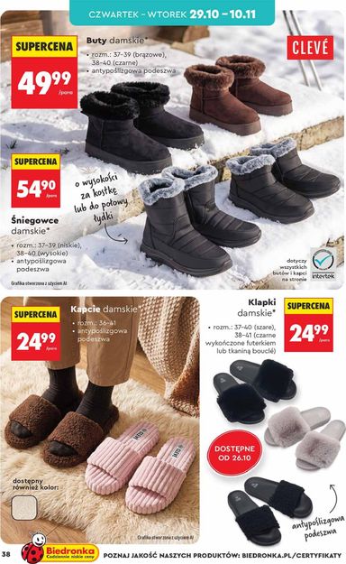 Gazetka Biedronka - Biedronka - Hity i inspiracje od 24.10. do 10.11. - strona 38
