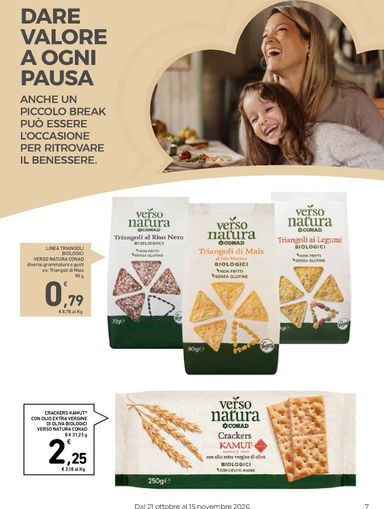 Volantino Conad Superstore - Conad Superstore - Scelte di benessere valido dal 21/10 al 15/11 - pagina 7