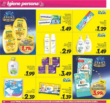 Volantino Super Conveniente - Super Conveniente - Arena di Catania/Arena di Misterbianco valido dal 13/10 al 22/10 - pagina 22