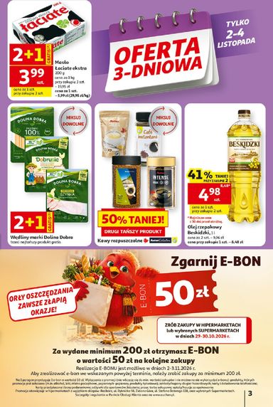 Gazetka Auchan - Auchan Hipermarket od 29.10. do 04.11. - strona 3
