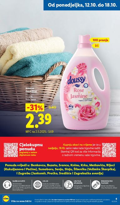 Katalog Lidl - Lidl - Super ponuda vrijedi od 12.10. do 18.10. - stranica 4