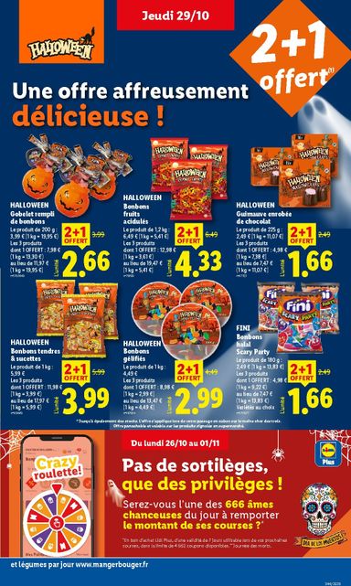 Catalogue Lidl - Lidl valable dès le 29/10 au 04/11 - page 15
