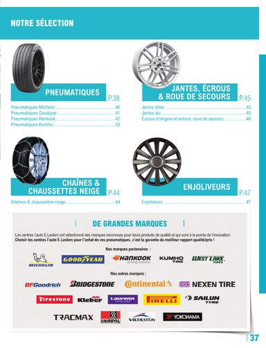 Catalogue E.Leclerc - E.Leclerc - L'auto valable dès le 12/05 au 27/03 - page 37