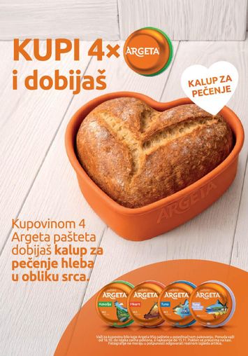 Katalog Univerexport - Univerexport - Argeta kalup za pečenje na poklon od 16.10 do 15.11 - strana 1