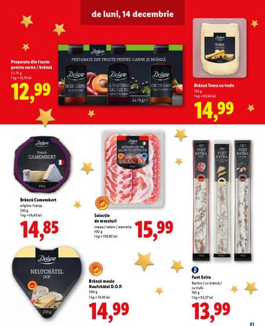 Catalogul Lidl - Lidl - Deluxe de la 19.10. până la 31.12. - pagina 81