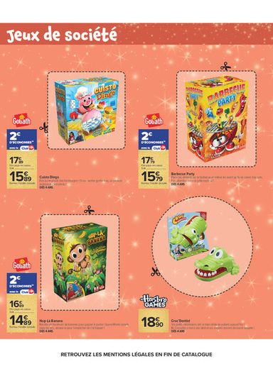 Catalogue Carrefour Market - Carrefour Market - Prêt à jouer avec nous? valable dès le 16/10 au 24/12 - page 33