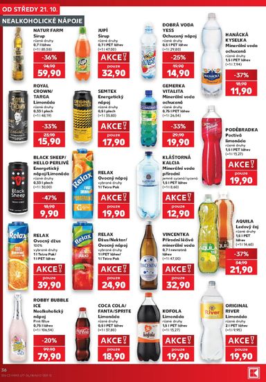 Leták Kaufland - Kaufland - Ostrava od 21.10. do 27.10. - strana 36