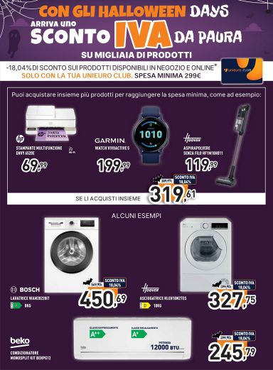 Volantino Unieuro - Unieuro - Halloween Days valido dal 30/10 al 03/11 - pagina 2