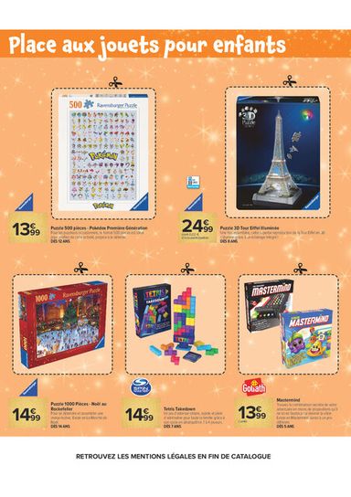 Catalogue Carrefour Market - Carrefour Market - Prêt à jouer avec nous? valable dès le 16/10 au 24/12 - page 42