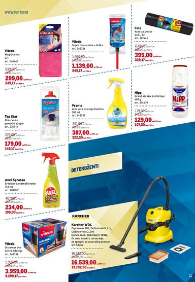 Katalog Metro - Metro - Prehrana i neprehrana od 15.10 do 28.10 - strana 11