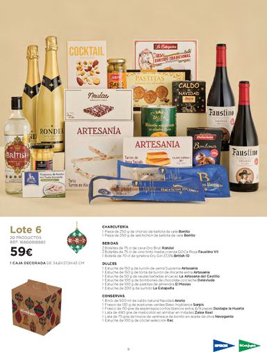 Folleto El Corte Inglés - El Corte Inglés - Cestas de Navidad del 09/10 al 25/12 - página 9