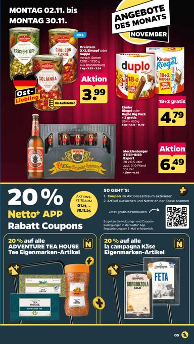 Prospekt Netto - Netto gültig ab 02.11. bis 07.11. - seite 5