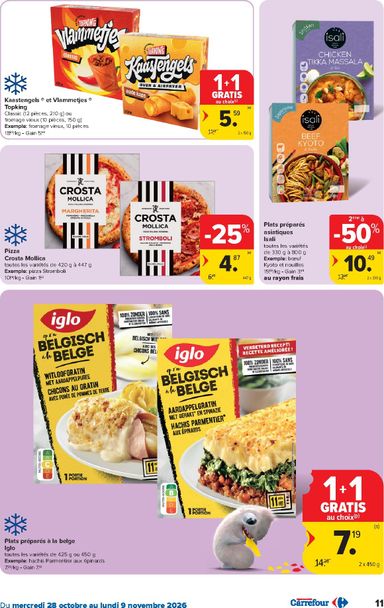 Folder Carrefour - Carrefour Hypermarchés van 28/10 tot 09/11 - side 11