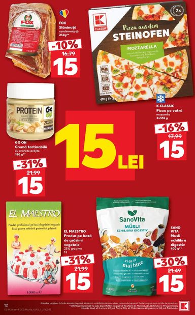 Catalogul Kaufland - Kaufland - Ieftin si bun de la 28.10. până la 03.11. - pagina 12
