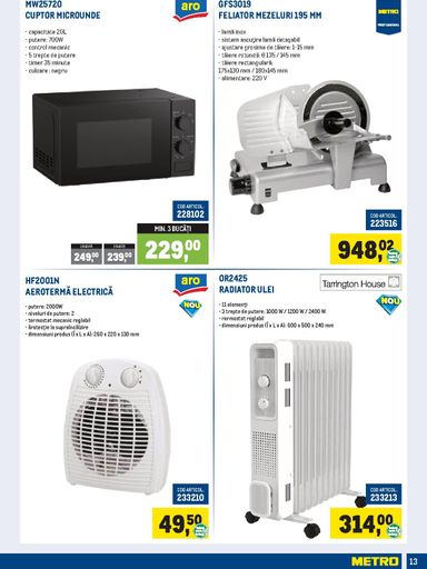 Catalogul Metro - Metro - Echipamente pentru magazinul tău de la 01.10. până la 04.01. - pagina 13