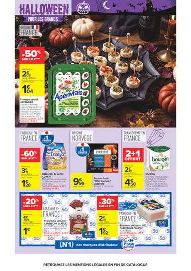 Catalogue Carrefour Market - Carrefour Market valable dès le 20/10 au 01/11 - page 17