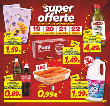 Volantino Super Conveniente - Super Conveniente - Arena di Catania/Arena di Misterbianco valido dal 13/10 al 22/10 - pagina 25