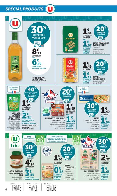 Catalogue Super U - Super U valable dès le 13/10 au 25/10 - page 4