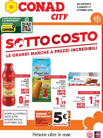 Volantino Conad City - Conad City - Roma, Viterbo valido dal 08/10 al 17/10 - pagina 1