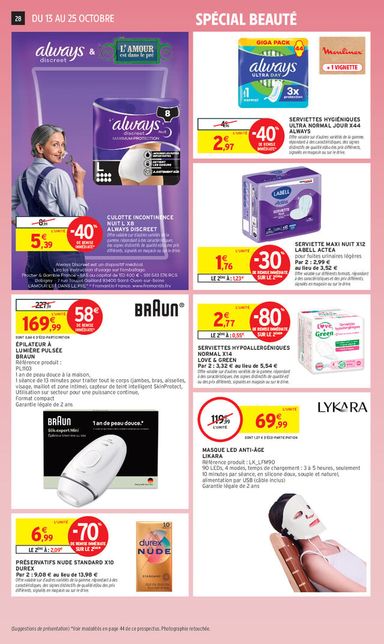 Catalogue Intermarché - Intermarché valable dès le 13/10 au 25/10 - page 20
