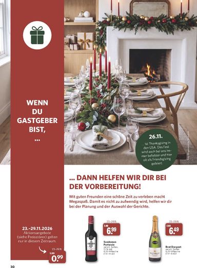 Prospekt Combi - Combi - Besondere Momente gültig ab 26.10. bis 29.11. - seite 30