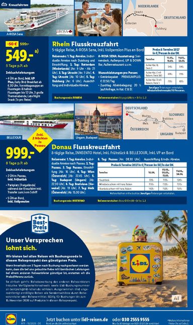 Prospekt Lidl - Lidl - Reise-Highlights gültig ab 14.10. bis 15.11. - seite 24
