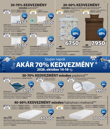 Akciós újság JYSK - JYSK érvényes 10.14.-tól 11.29.-ig - 4 oldal