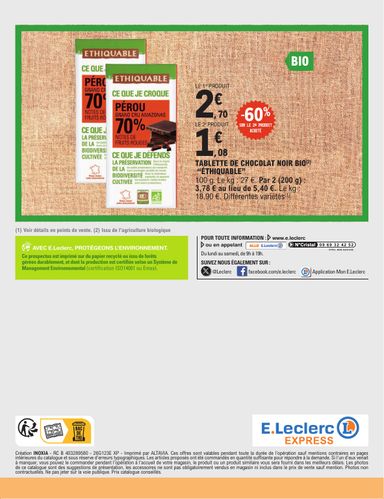 Catalogue E.Leclerc - E.Leclerc - Express valable dès le 13/10 au 24/10 - page 12