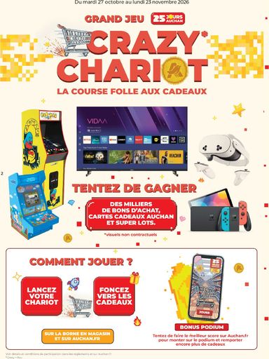 Catalogue Auchan - Auchan - 25 jours valable dès le 27/10 au 01/11 - page 2